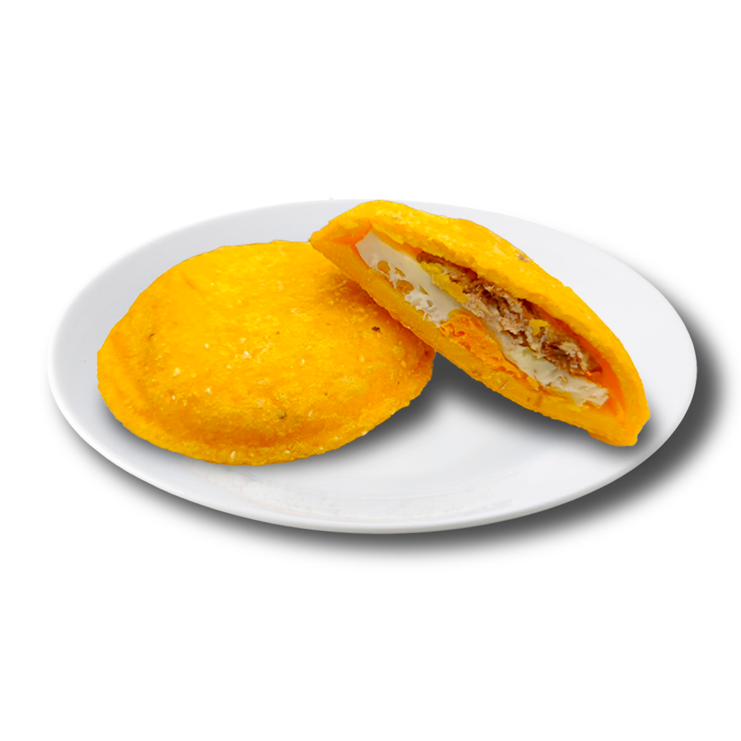 arepa de huevo - pollo