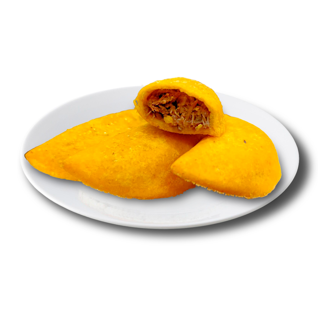 Empanada de carne desmechada